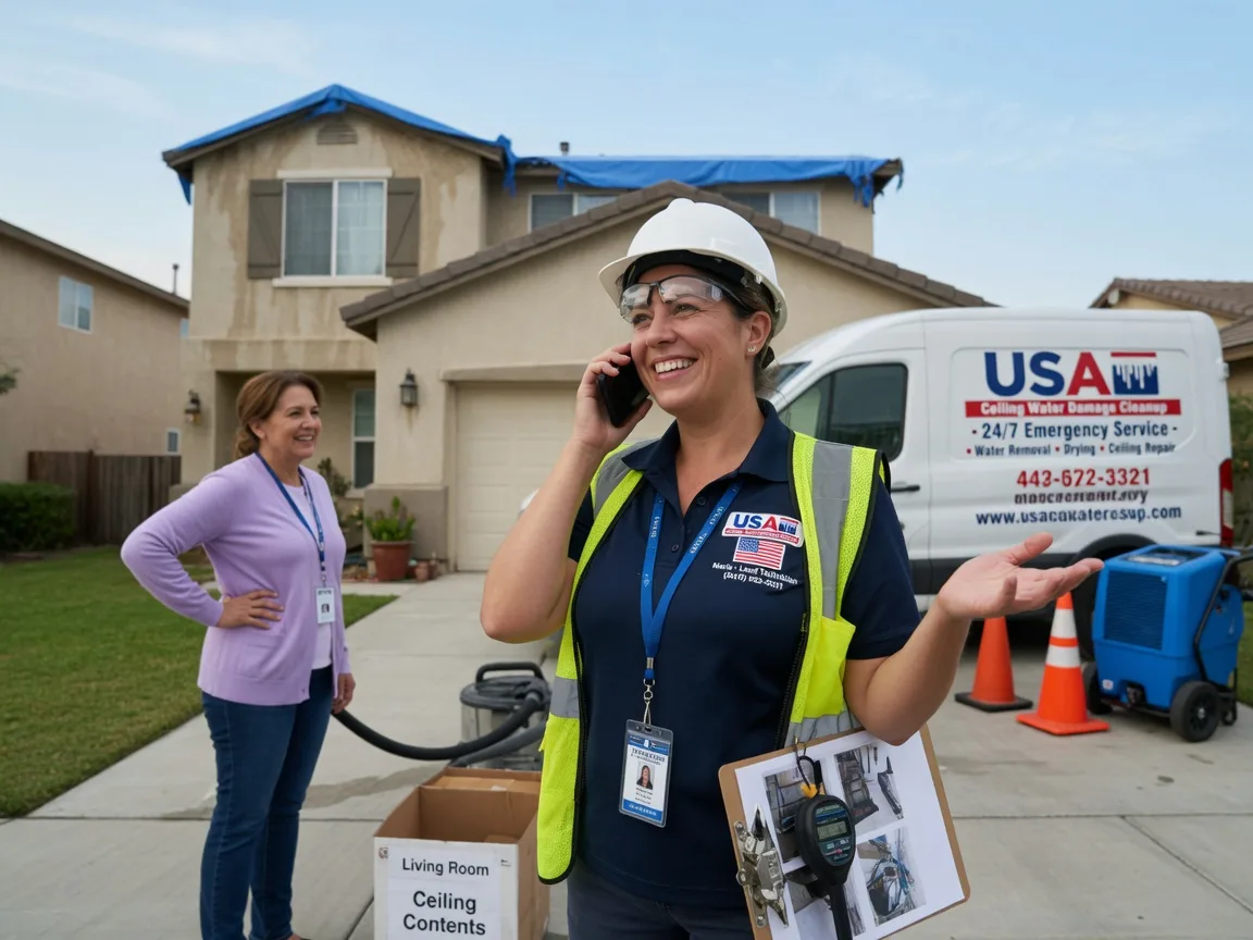 Ceiling Water Damage Restoration Tennyson, IN FAQs